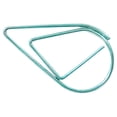 thumbnail image 2 of stanreset 30 Pieces Paper Clip Cute Water Drop Shape Simple Style Solid Color Office School Note Book Photo Clamp Bookmark Sky Blue, 2 of 6