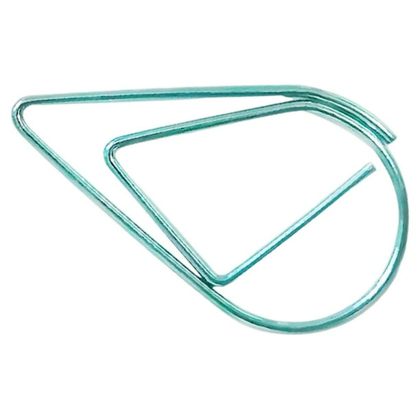 Clip de papel Cateissary 30 uds Cielo azul forma de gota de agua