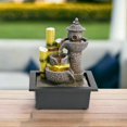 thumbnail image 6 of Unique Indoor Water Fountain, Temple Design, Light, Unique Gift, 6 of 8