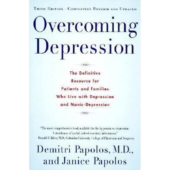 Pre-Owned Overcoming Depression, 3rd edition (Paperback) 0060927828 9780060927820