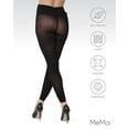 thumbnail image 6 of Women's MeMoi MA-343 Maternity Completely Opaque Footless Tights (Black L/XL), 6 of 7