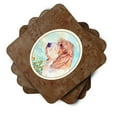 thumbnail image 2 of Carolines Treasures 7229FC Petit Basset Griffon Vendeen PBGV Foam Coaster Set of 4 3 1/2 x 3 1/2 multicolor, 2 of 3