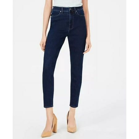 Kendall + Kylie Women's The Sultry High-Rise Skinny Jeans Blue Size 30