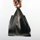 thumbnail image 3 of Bolsa de plástico negra tipo chaleco de 100 piezas para cocina, sala de estar, bolsa de almacenamiento de basura limpia, para llevar, para empacar la basura con asa, 3 of 4