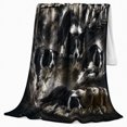 thumbnail image 2 of Dynamic Border Collie Herding Dogs Collage Art Energetic, Playful Pet Portrait Pattern, Warm Flannel Blanket for Living Room and Bedroom, Dog Moms Father's Day Gift, Pet Lover Home Decor, 2 of 9