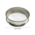 thumbnail image 2 of Soil Metal Sieve Garden Sieve Filter Small Handheld Soil Sieve Kitchen Rice Filter Small Fine Mesh Filter, 2 of 6
