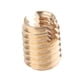 thumbnail image 3 of Inserciones de latón de repuesto, Tornillo autorroscante, Tornillo roscado M5, Inserciones de latón Tornillo ranurado, Tornillo autorroscante ranurado, 3 of 7