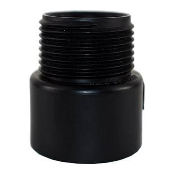 Charlotte Pipe ABS 00109 0800HA ABS/DWV Pipe Male Adapter, 1-1/2 In. MIP - Quantity 50