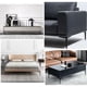 thumbnail image 2 of Patas para muebles CHAO Juego de 4 patas triangulares de titanio negro, 2 of 5