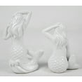 thumbnail image 3 of ceramic mermaid salt & pepper set, 3 of 8