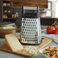 thumbnail image 6 of KitchenAid Steel Box Grater with Detachable Container and Soft-Grip Handle, Black, 6 of 11