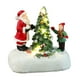 thumbnail image 2 of Figura de Papá Noel de resina, escultura decorativa de Papá Noel, regalo navideño, adorno de mesa Estatua del niño Papá Noel, 2 of 9