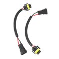 thumbnail image 2 of 2Pcs 9006 To H11 H8 Headlight Fog Light Conversion Connector Wiring, 2 of 5
