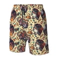 thumbnail image 4 of Fotbe Fashion Hippie Girl Trajes de Baño Estampados para Hombre, Shorts de Verano de Secado Rápido, Ropa de Playa, Bañadores-X-Large, 4 of 6
