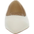 thumbnail image 3 of Sam Edelman Wanda Ivory Pointed Toe Slip On Fashion Ballet Flats Dress Shoes (IVORY, 9), 3 of 3