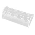 thumbnail image 2 of Acrílico transparente Semicírculo Florero Foto Prop DIY Arreglos florales Maceta para inauguraciones de la casa, Caja de flores versátil de cumpleaños 8 Agujeros 200mm BLESIY florero rectangular, 2 of 8