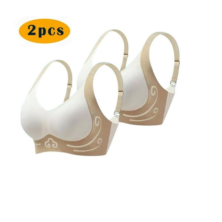 Lisbinx Bras for Women Full Coverage Women Suspender Without Steel Ring Shock-absorbing Sports Bra With Lace Side Buckle Yoga Sports Bra Deals of the Day Clearance Prime