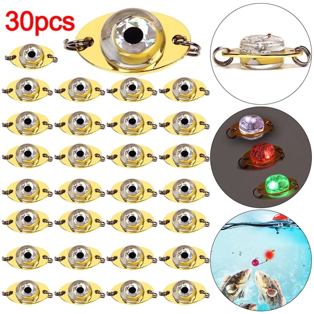 JShteea Señuelo Pesca Trampa LED El Pescado Calamar Cebo Lámpara (Multicolor)
