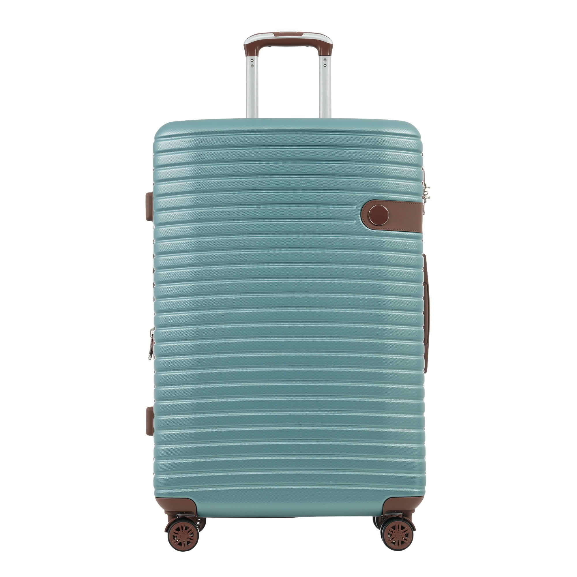 MAYEERTY 16/20/24/28 Inch 4 Pack Travel Luggage Set, ABS Hardshell Expandable Suitcase with Spinner Wheels, TSA Lock and 4 Packing Cubes