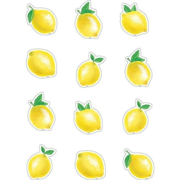 Lemon Zest Mini Accents - 6 per Pack