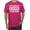 Fuschia, variant on I Paused My Game to be Here Gaming Sports Men's Graphic T-Shirt, Neon Pink, Medium