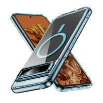 ELEHOLD Case for Google Pixel 9 Pro XL, Magnetic Slim Shockproof Protective Case Cover,Blue