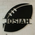 thumbnail image 2 of Handmadetneonsign Custom US Football Metal Wall Art LED Light - Personalized America Football Player, 2 of 3