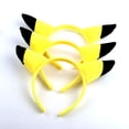 thumbnail image 2 of Diadema de Pikachu de Anime de Pokémon, accesorios para el cabello, diadema con orejas bonitas, muñeco de peluche, tocado para jugar, personalización para selfis, 2 of 5