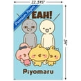 thumbnail image 3 of Piyomaru - Yeah! Wall Poster with Pushpins, 22.375" x 34", 3 of 4