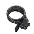 thumbnail image 2 of Candado para bicicleta perfecl con carga USB resistente irrompible con Huella dactilar, 2 of 4