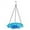 Blue, variant on Bilqis Flower Shaped Bird Feeders for Outdoors Glass Pink Hummingbird Feeder Hanging Garden Decor Yard Decorations Squirrel Proof Wild Bird Feeders Gift for Men Women Bird Lovers