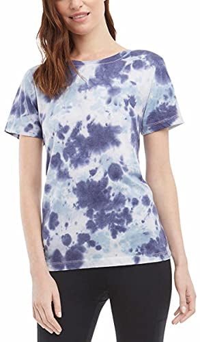 Danskin Womens Tie Dye Tee Shirt 
