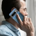 thumbnail image 4 of Magnetic 2 in 1 Detachable Wallet Compatible with Google Pixel 9 / 9 Pro Case, with Card Holder Faux Leather Men Women Compatible with MagSafe Phone Cover for Google Pixel 9 / 9 Pro, Blue, 4 of 11