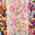 thumbnail image 2 of Shisuyan 1 Box Tiny Glass Beads Glass Colorful Beads DIY Jewelry Necklace Making Beads, 2 of 8