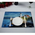 thumbnail image 1 of EREHome Napperon Phare de la Plage 12x18 Pouces, Ensemble de 2, 1 of 1