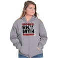 thumbnail image 3 of Colorado Rocky Mountains Hiking Trip Zip Up Hoodie Men's Women's Brisco Brands S, 3 of 5