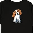 thumbnail image 4 of Inktastic KC Cavalier Spaniel Boys or Girls Long Sleeve Toddler T-Shirt, 4 of 5