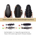 thumbnail image 2 of Cheveux Humains Raides 3 Bundles 10 10 Pouces Cheveux Vierges Courts Tissage pour Femmes Remy Weft Extensi, 2 of 7