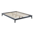 thumbnail image 2 of Modway Lit Plateforme Moderne en Bois Massif Format Grand en Gris, 2 of 6