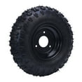 thumbnail image 1 of 6 Inch Go Kart Wheel Rim Tire Assembly, Enhanced Traction 13x5.00-6 Wheel Rim Tire Assembly  for 70 90 110 125 200mL 6.5HP ATV, 1 of 7