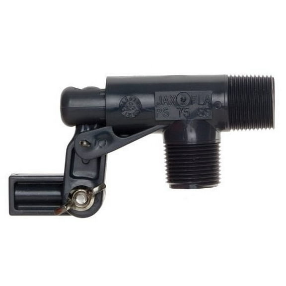 Kerick Valve PS75SS PVC Float Valve, Standard Mount, 37 gpm at 60 psi, 3/4" NPT Male