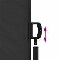 thumbnail image 4 of vidaXL Retractable Side Awning Black 200x500 cm, 4 of 5