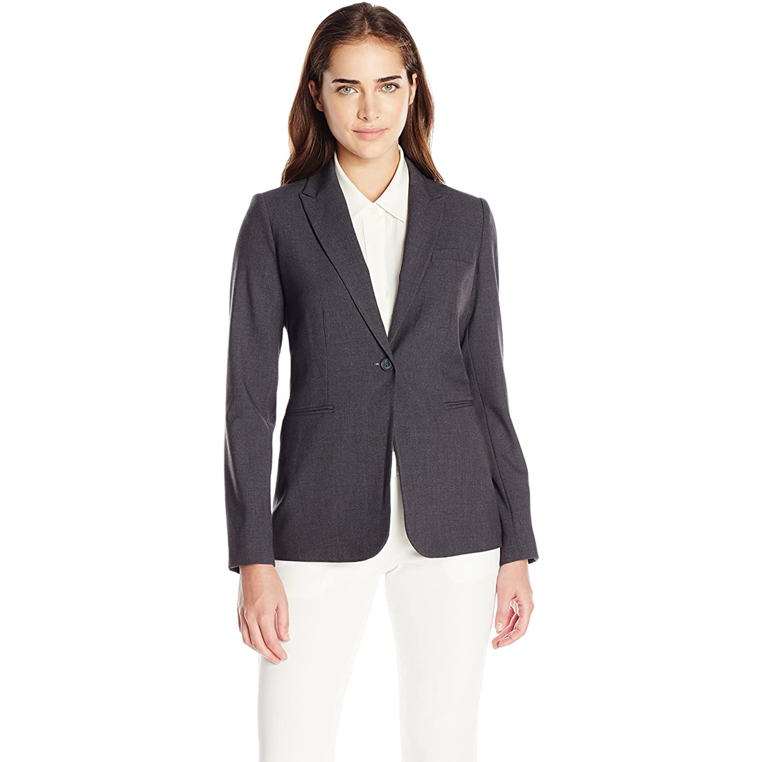 Calvin Klein Women's Single Button Suit 