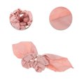thumbnail image 3 of Unique Bargains 1 Pc Fashionable Solid Color Scrunchies for Home Dark Pink, 3 of 6