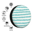 thumbnail image 5 of ZNDUO Blue Graffiti Waves Pattern Spare Tire Cover, Universal Spare Tire Wheel Covers 15 inch, 5 of 8