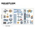 thumbnail image 4 of Tatuajes temporales: Bandera Argentina de la Copa Mundial INKARTLINK 2026, 4 of 4
