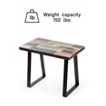 thumbnail image 4 of Greenage Reclaimed Wood End Table, 13" x 22" x 20" H, Brick Rectangle, 4 of 12