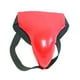 thumbnail image 4 of Protector de ingle de Taekwondo, protectores de ingle de suspensorio para hombres y mujeres, protector Abdominal de PU para Kickboxing, Mma Fighting, Rojo Macarena  Guardia de la ingle, 4 of 8