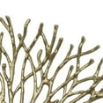 thumbnail image 2 of 14 Inch Decorative Bowl, Aluminum, Tree Branch Design, Gold, 2 of 3