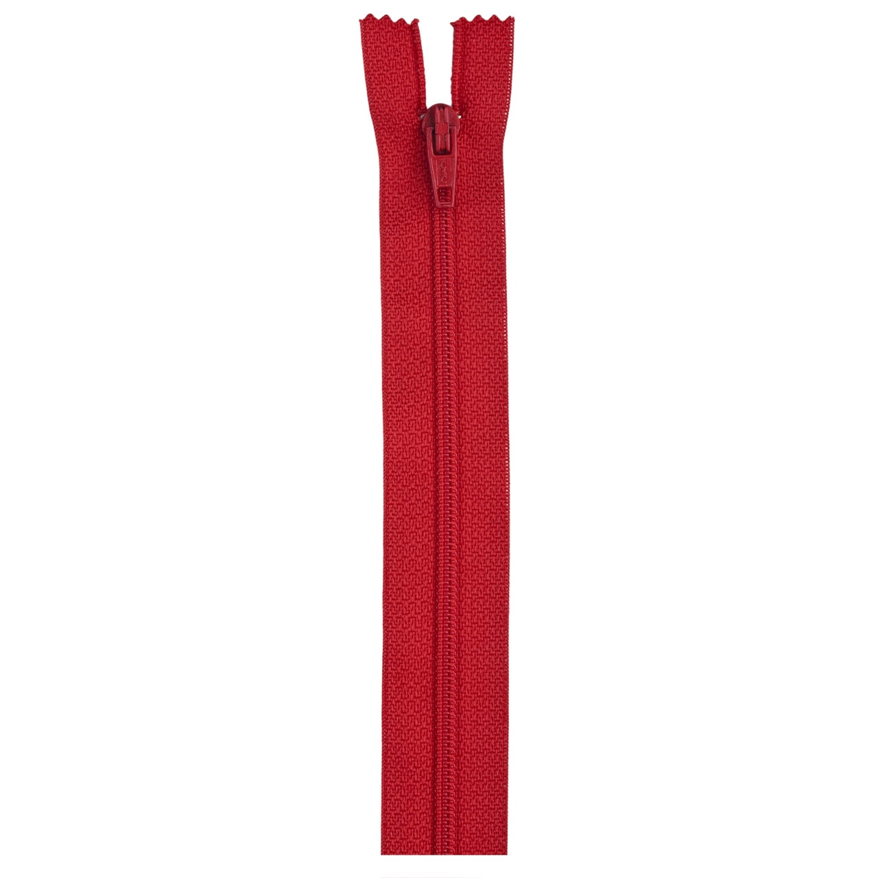 (3 pack) Coats & Clark 7" Polyester All Purpose Zipper, Atom Red